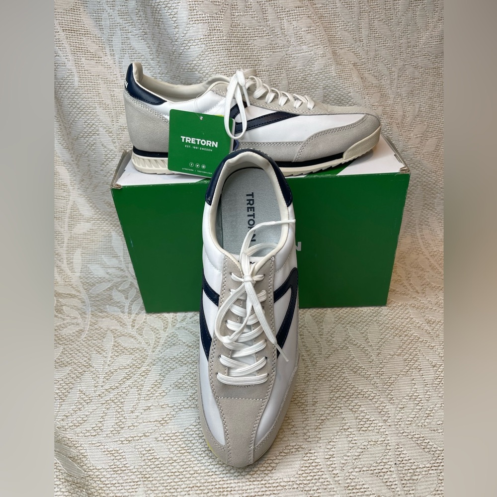 Tretorn Rawlins 2.0 Lace-Up Jogging Sneakers Samba Veja Designer
